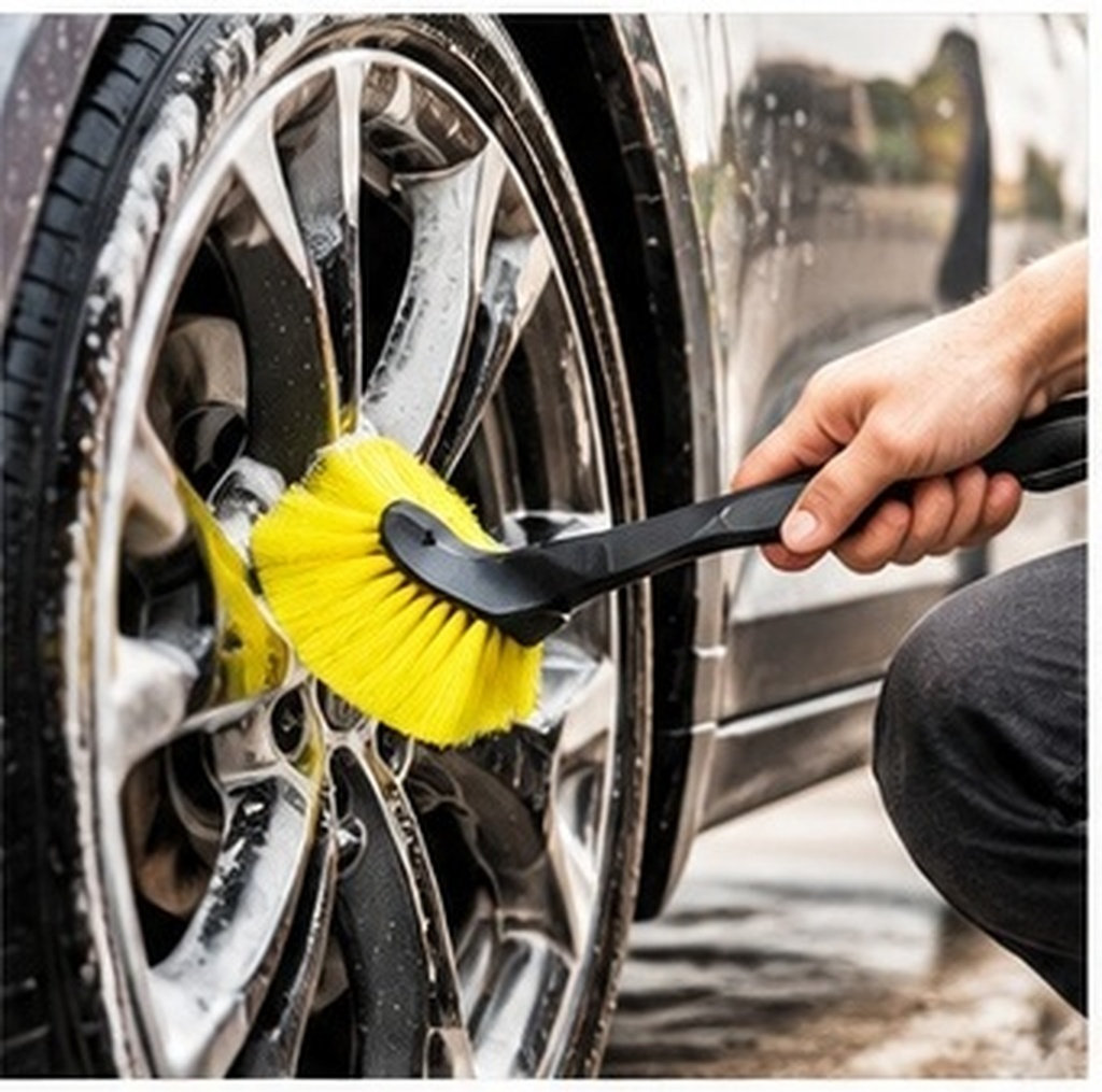 طقم تنظيف إطارات السيارة مكون  - مراجعة Dirt Brush Interior وسعره